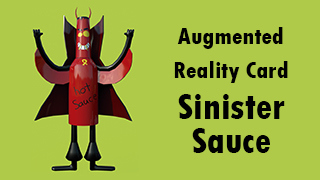 Sinister Sauce AR card